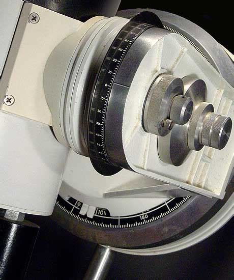 setting circles celestial navigation tool  telescopes