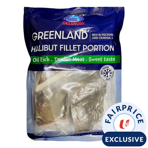 Okeanoss Greenland Halibut Fillet Portion Ntuc Fairprice