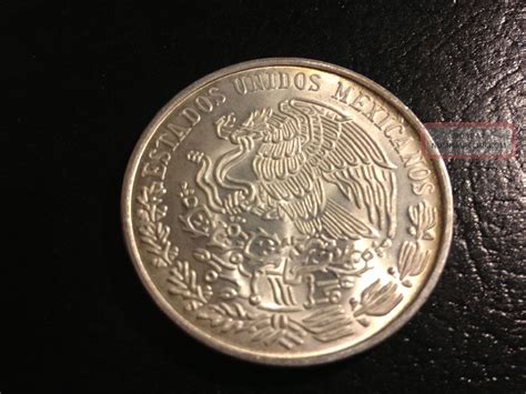 Bu Cien Pesos Estados Unidos Mexicanos Grams Silver Coin