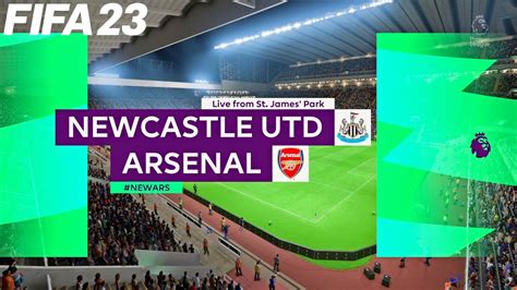 Fifa 23 Newcastle United Vs Arsenal 22 23 Premier League Season