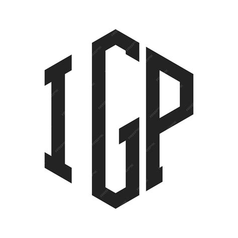 Premium Vector Igp Logo Design Initial Letter Igp Monogram Logo Using