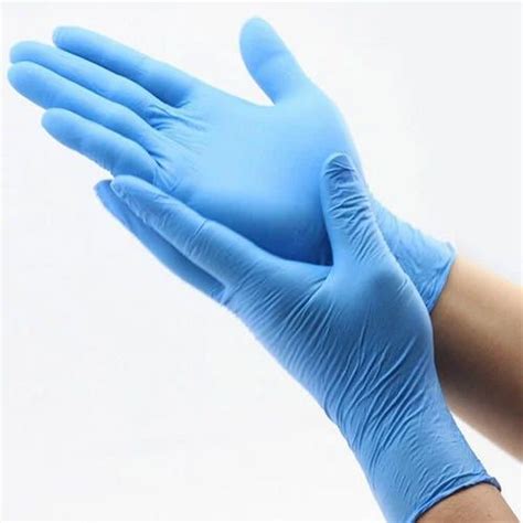 Sprotection Blue Nitrile Examination Gloves For Hospital At ₹ 35