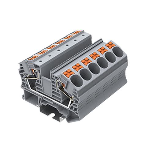 Phoenix Contact Push In Terminal Blocks Terminal Block And Din Rail