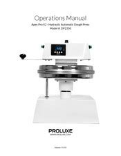 Proluxe Apex Pro X Manuals Manualslib