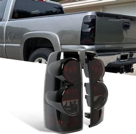 Hecasa Tail Lights Compatible With 1999 2006 Chevy Silverado 1999 2003 Gmc Sierra