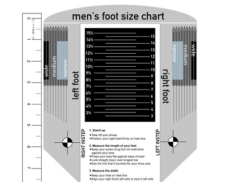 Mens Usa Shoe Size Chart - Kristins Traum