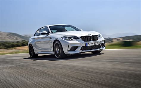 Bmw m2 2018 cupé blanco f87 competencia m2 exterior vista frontal