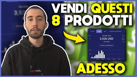 Vendi Questi 8 Prodotti Vincenti Adesso Dropshipping Italia YouTube