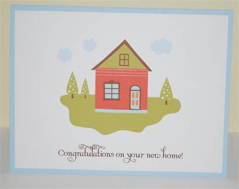 Congratulations New Home Card - Etsy