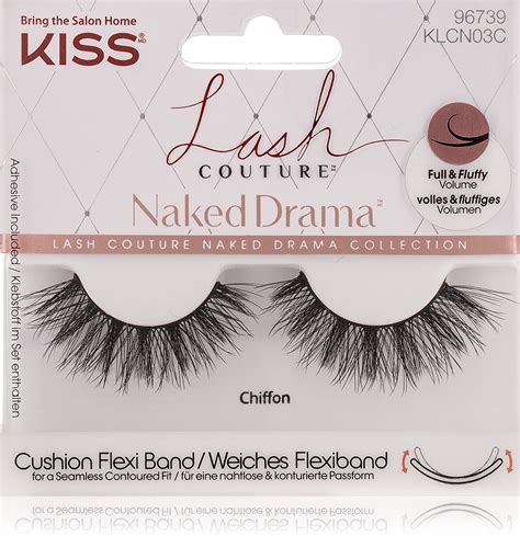 Kiss Lash Couture Naked Drama Lashes Chiffon Klcn03C Makkah Pharmacy