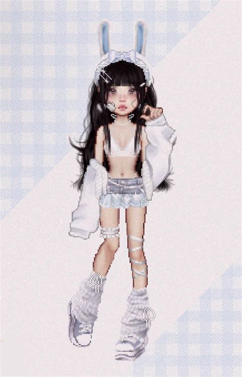 Bunny Fit Everskies In 2024 Fashion Gal Preformance Outfits Virtual