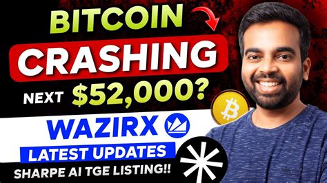 WazirX Withdrawal Stop Update Bitcoin Next 52 000 Altcoins