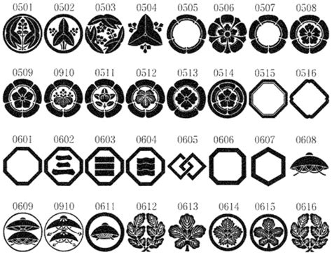 kamon 家紋 are Japanese emblems used to decorate and identify an