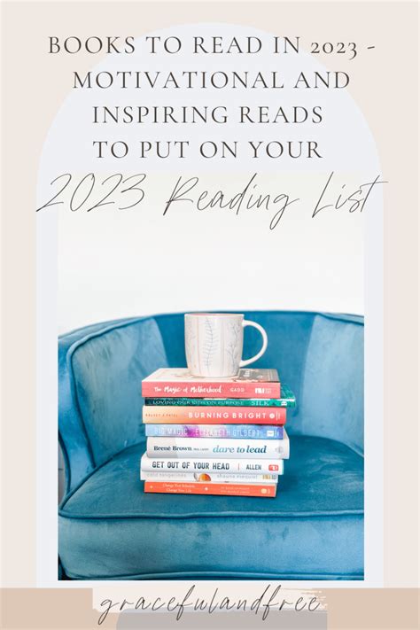 Books to Read 2023 - 12 Inspiring Reads - gracefulandfree