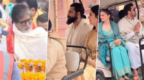 Agency News Amitabh Bachchan Alia Bhatt And More Gather In Ayodhya