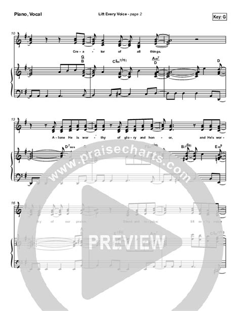 Lift Every Voice Sheet Music PDF (Paul Wright) - PraiseCharts