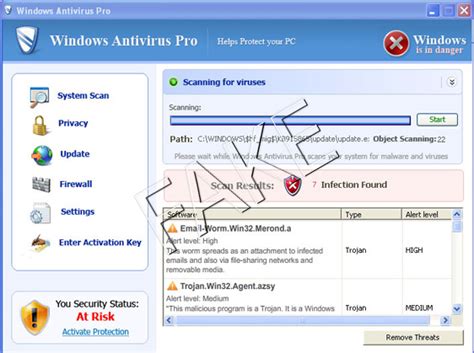 Windows Antivirus Pro How To Remove Dedicated Viruses