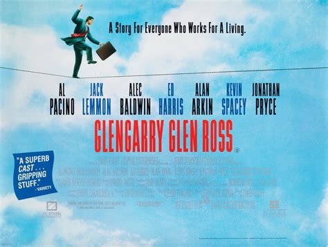 Glengarry Glen Ross Original 1992 British Quad Movie Poster ...