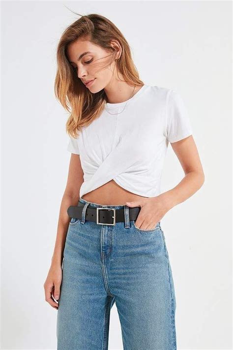 Urban Outfitters Uo Twist Front Cropped Tee Ad Affiliate Fashion Clothing Urbanoutfitters