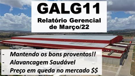 Fii Galg Relat Rio Gerencial De Mar O Youtube