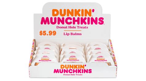 Dunkin Donuts Debuts Lip Balms That Smell Like Munchkins Allure