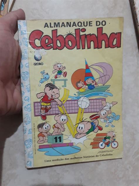 Gibi Almanaque Do Cebolinha Nr Editora Globo Raridade Livro