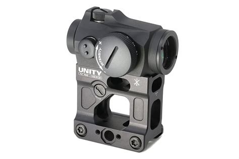 Unity Fast Micro Series Tall Optic Mount Black Triarc Systems