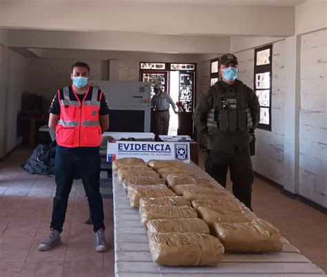 Kilos De Droga Incaut Aduanas Junto A Ej Rcito Y Carabineros