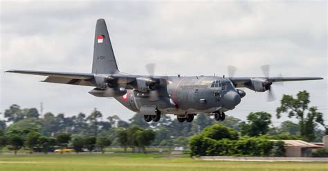 Skuadron 32 Lanud Abdul Rachman Tambah Satu Pesawat C 130H Hercules