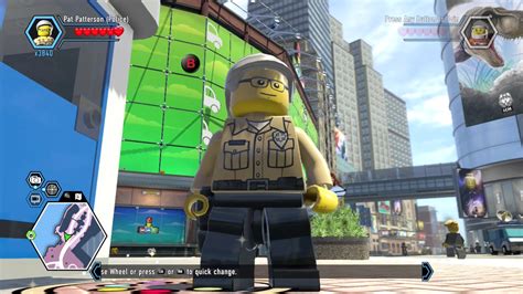 Lego City Undercover Remastered Pat Patterson Unlock Location And Free Roam Gameplay Youtube