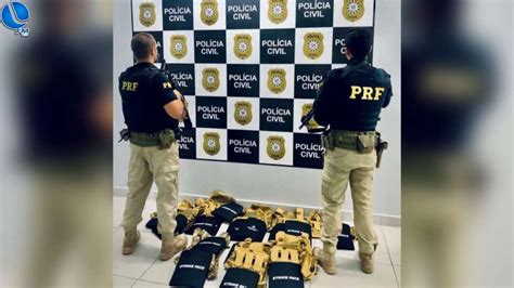 Prf Prende Criminoso Com Oito Coletes Balísticos Que Viriam Para A