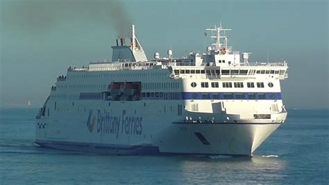 Brittany Ferries Galicia Arriving At Portsmouth YouTube