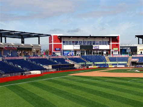 Blue Wahoos Stadium editorial stock image. Image of blue - 271720089