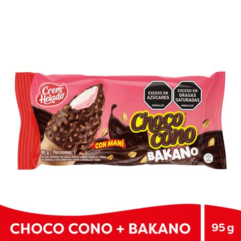 Helado Crem Helado Chococono Bakano X 95 G Megatiendas