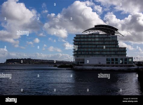 St David's Hotel & Spa at Cardiff Bay 25/4/18 Stock Photo - Alamy