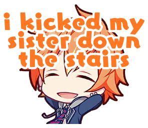 Akito Stamp REAL Funny Stamp Gay Sticker Vocaloid Funny