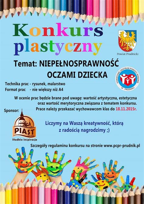 Aktualno Ci Tekst Pod Tytu Em Konkurs Plastyczny Niepe Nosprawno