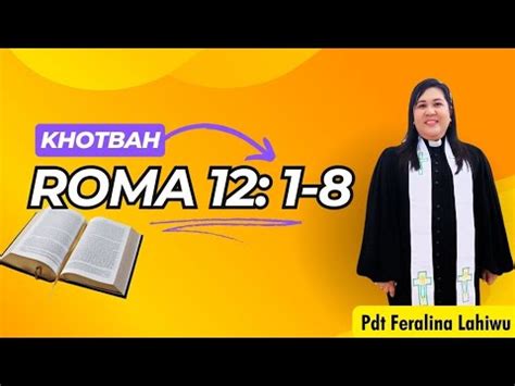 KHOTBAH ROMA 12 1 8 MTPJ GMIM Minggu 21 April 2024 Persembahan