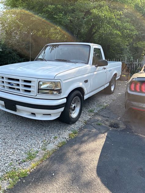 1994 Ford F 150 Pickup White Rwd Automatic Lightning Classic Ford F 150 1994 For Sale