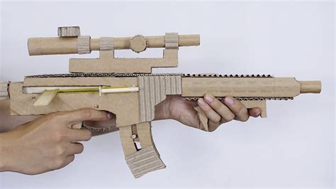 How To Make A Working Cardboard Gun