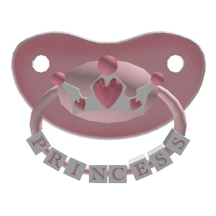 Pink Princess Pacifier Roblox