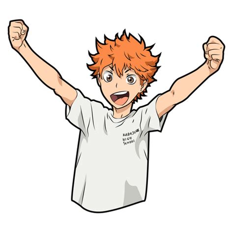 Haikyuu Shoyo Hinata Sticker Sticker Mania