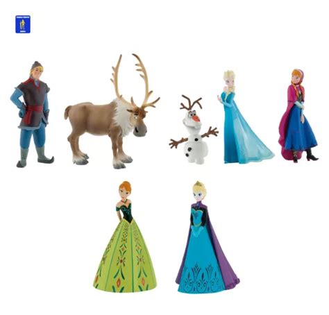 BULLYLAND DISNEY FROZEN Eiskönigin Figuren Elsa Anna Olaf Sven