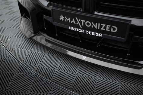 Set Of Carbon Fiber Splitters BMW M2 G87 Our Offer Maxton Carbon