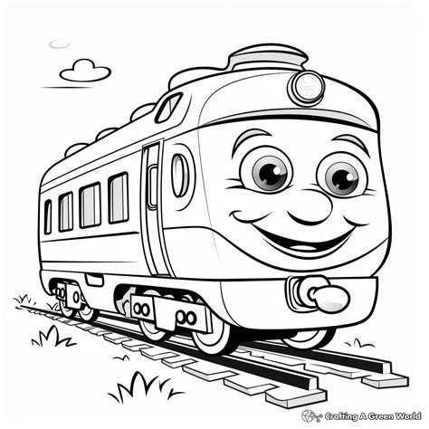 Train Coloring Pages - Free & Printable!