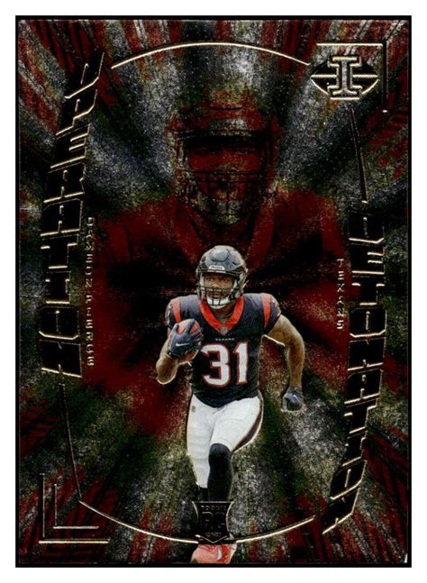 Dameon Pierce Rc Panini Illusions Operation Detonation Rookie