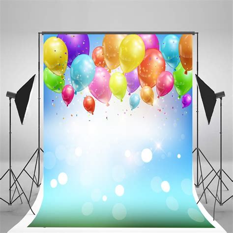 Hellodecor X Ft Colorful Balloons Photo Studio Background Happy