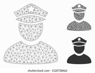 Army Sergeant Mosaic Uneven Pieces Variable Vector De Stock Libre De