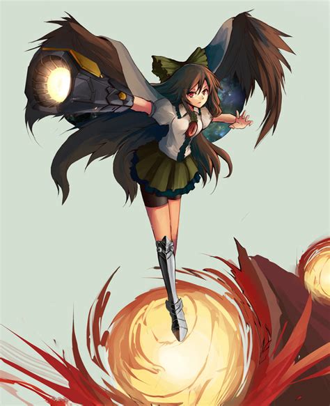 Touhou Utsuho Reiuji By Clearechoes On Deviantart