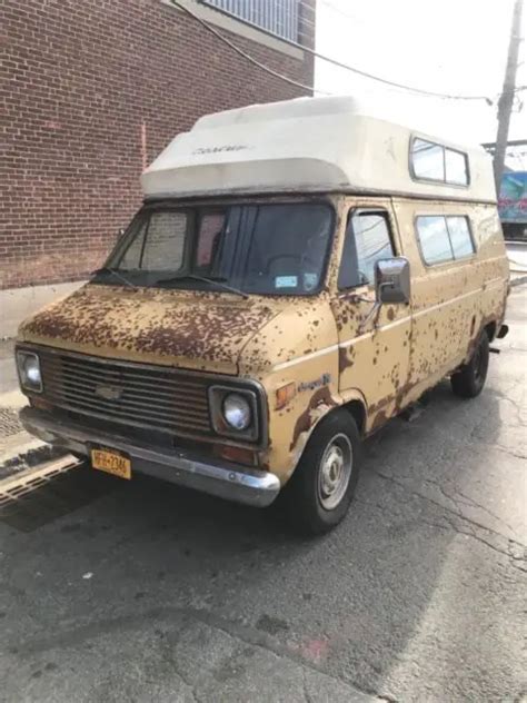 1974 Chevy Coachmen Camper Van Looks Bad Runs Well Chevrolet G20